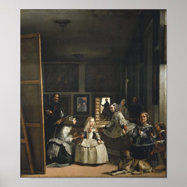 Póster Las Meninas Diego Velázquez Fine Art (Frente)