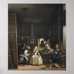 Póster Las Meninas Diego Velázquez Fine Art