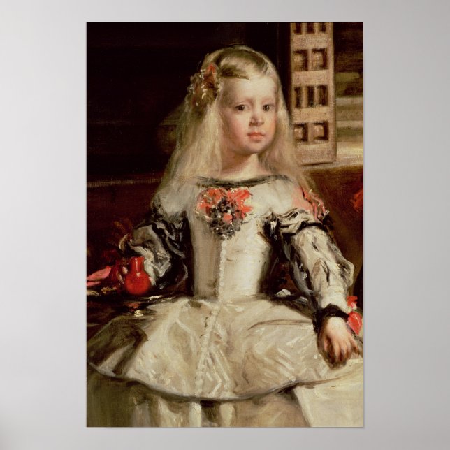 Póster Las Meninas ou A Família de Philip IV, c.1656 2 (Frente)