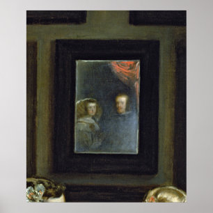 Poster Las Meninas ou família de Philip IV, c.1656