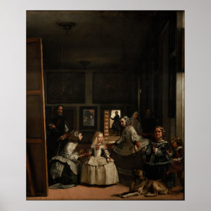 Poster Las Meninas por Velazquez