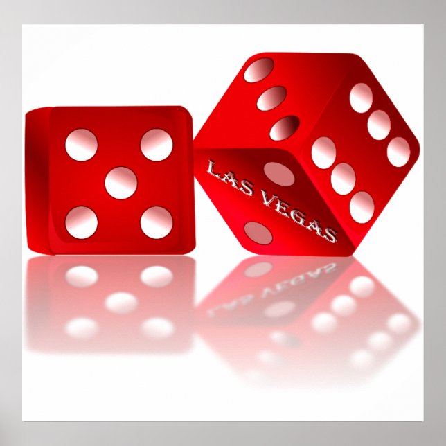 Póster Las Vegas Dice (Frente)