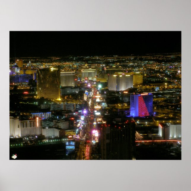 Poster Las Vegas North Strip 2006 (Frente)