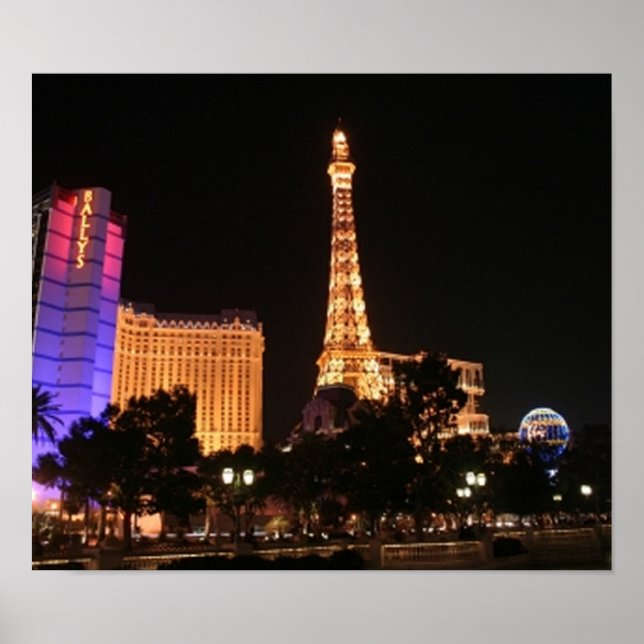Poster Las Vegas Skyline (Frente)