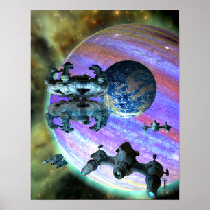 Poster Lascando a arte 2,1 das permutações V (11" x14")