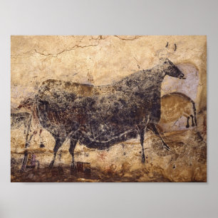 Póster Lascaux Cave painting