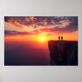 Poster Last Light on the Edge of the World