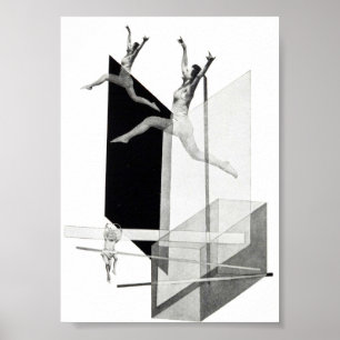 Poster László Moholy-Nagy, Homens Mecânicos, Arte Mode