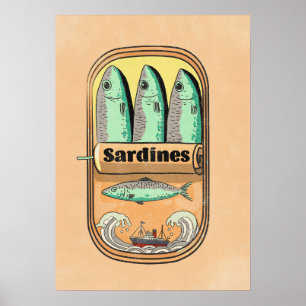 Poster Lata de Sardinha
