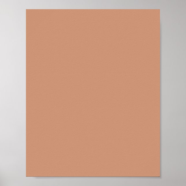 Poster Latão antigo (cor sólida) (Frente)