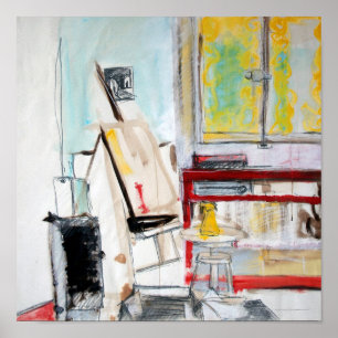 Poster L'Atelier de l'Apprenti Peintre 1982