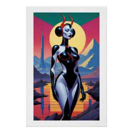 Póster Latex Devil Girls de Marte