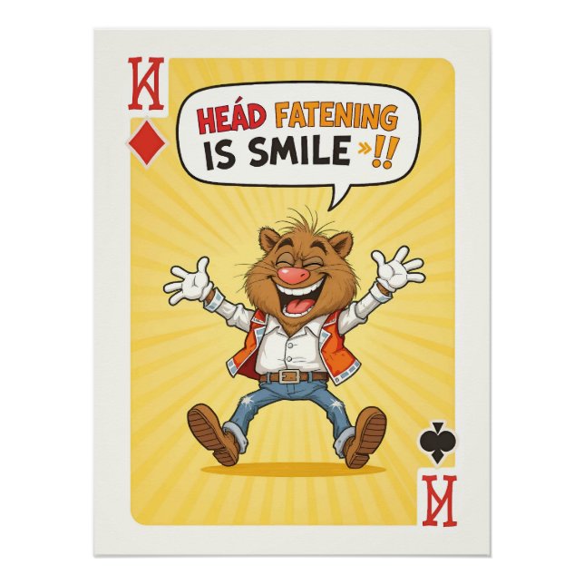 Póster Laugh Deck (Frente)