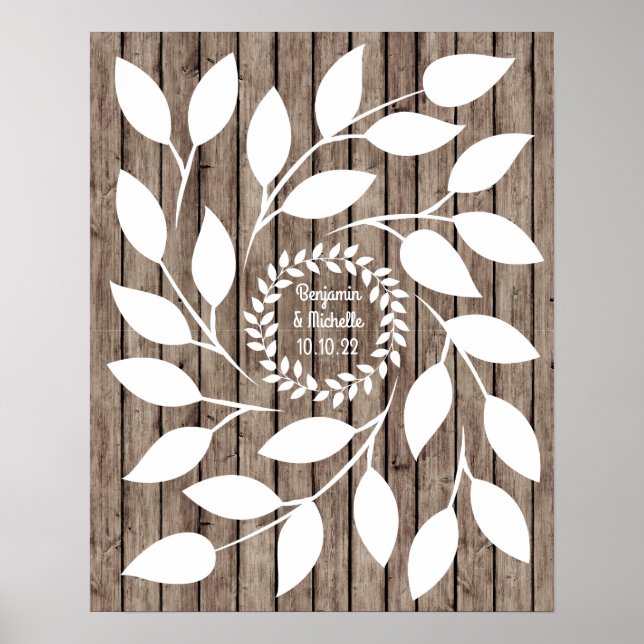 Poster Laurel - 25 Signature Guest Book Alternativo (Frente)