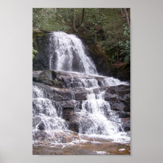 Póster Laurel Falls, Smokey Mounts