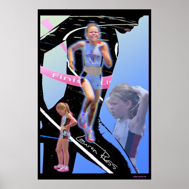 Poster Lauren Russ Track (Frente)