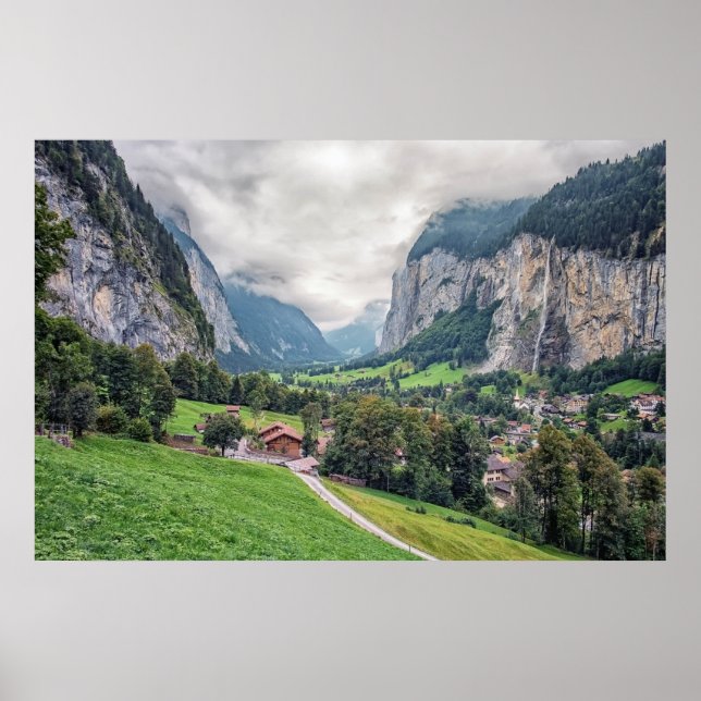 Poster Lauterbrunnen (Frente)