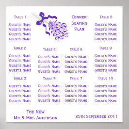 Poster Lavanda Casamento