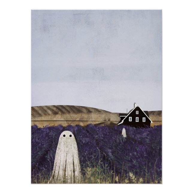Póster Lavanda Fantasma (Frente)
