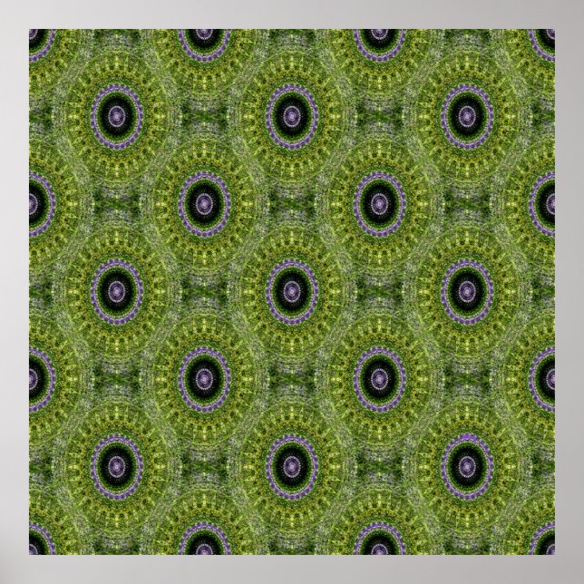 Poster Lavanda Mandala Garden..... (Frente)