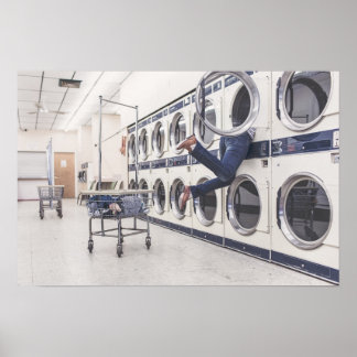 Póster lavanderia