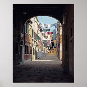 Póster Lavanderia de Veneza