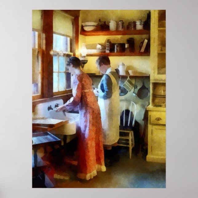 Póster Lavando depois do Janto (Frente)