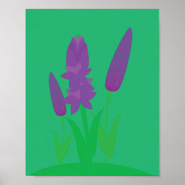 Poster Lavender Plants
