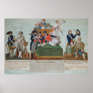 Póster Lavoisier, Comite de Surete Generale