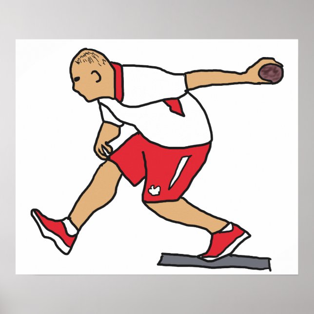 Poster Lawn Bowls (Frente)