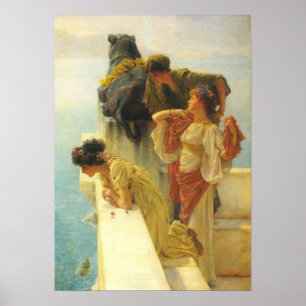 Póster Lawrence Alma-Tadema - boa posição vantajosa