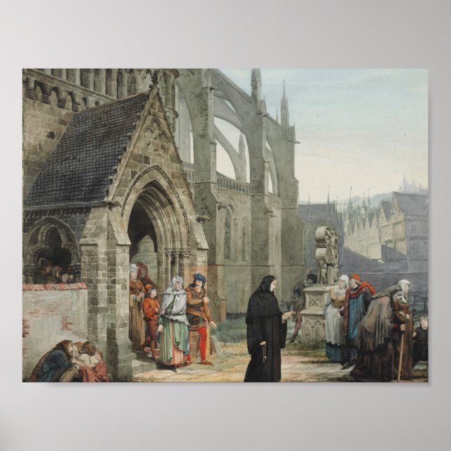 Poster Lawrence Alma-Tadema - Faust e Marguerite (Frente)