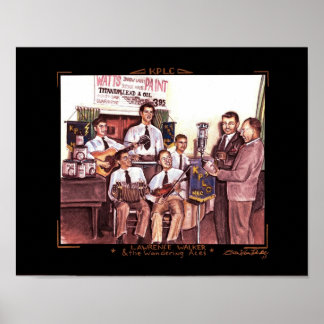 Póster Lawrence Walker e os Aces Admirantes