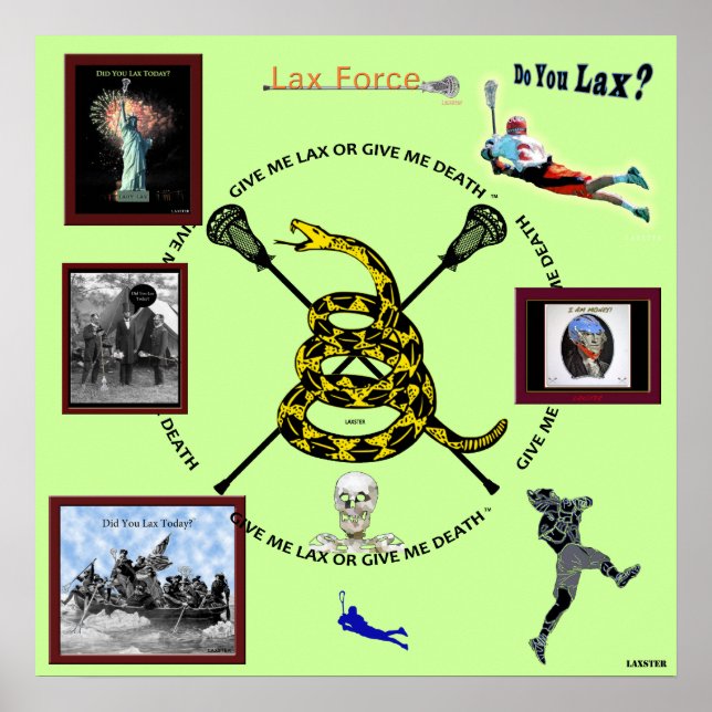 Poster Lax Medley (Frente)