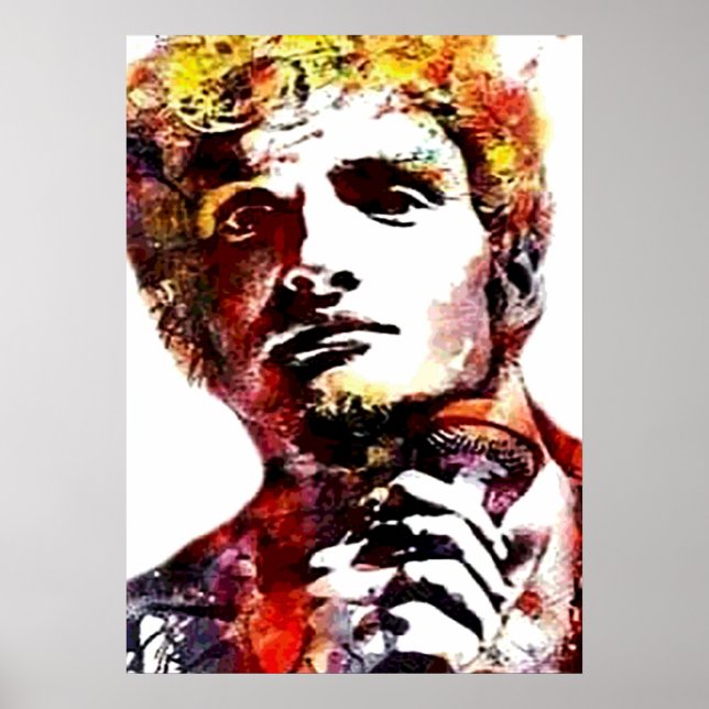 Poster Layne Staley Portrait (Frente)