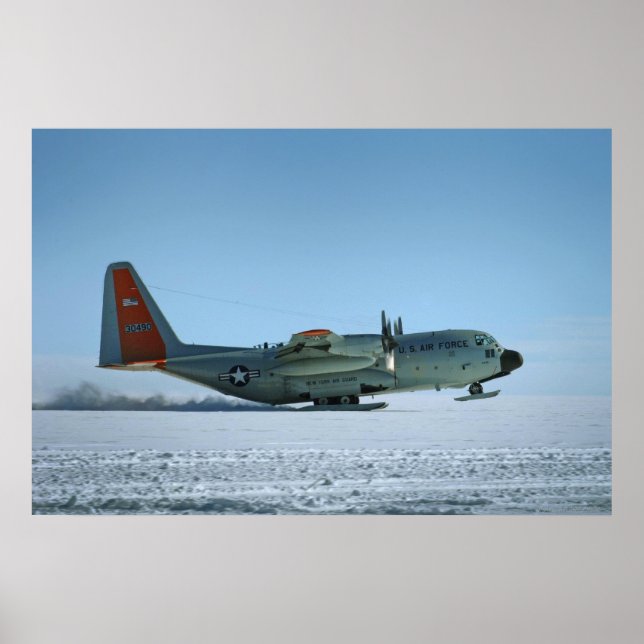 Poster LC-130 Hércules (Frente)