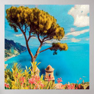 Poster ldp RAVELLO - O jardim de Villa Rufolo