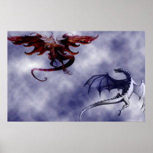 Póster Le ballet des dragons -