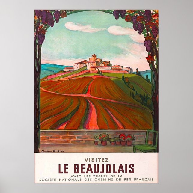 POSTER LE BEAUJOLAIS (Frente)