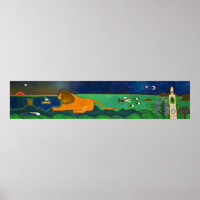 Poster Le Boné de Roccapina et son Lion 2014 (Frente)