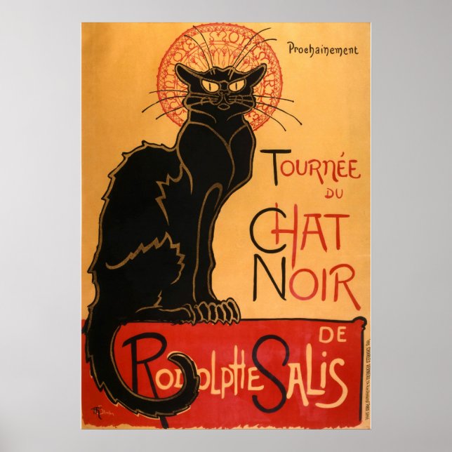 Póster Le Chat Noir (Frente)