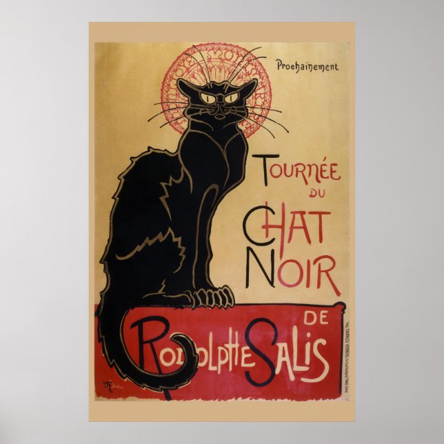 Poster Le Chat Noir - O Gato Negro (Frente)