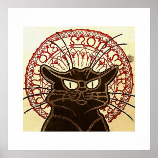 Póster Le Chat Noir, Vente Hôtel Drouot