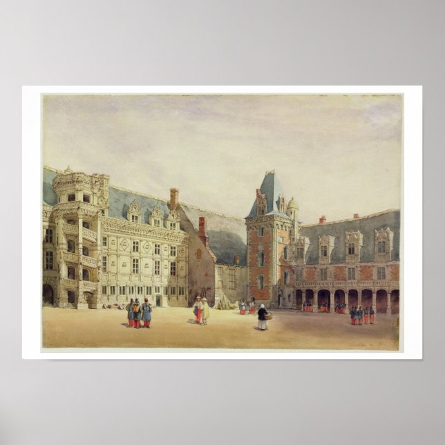 Póster Le Chateau de Blois (c/n no papel) (Frente)