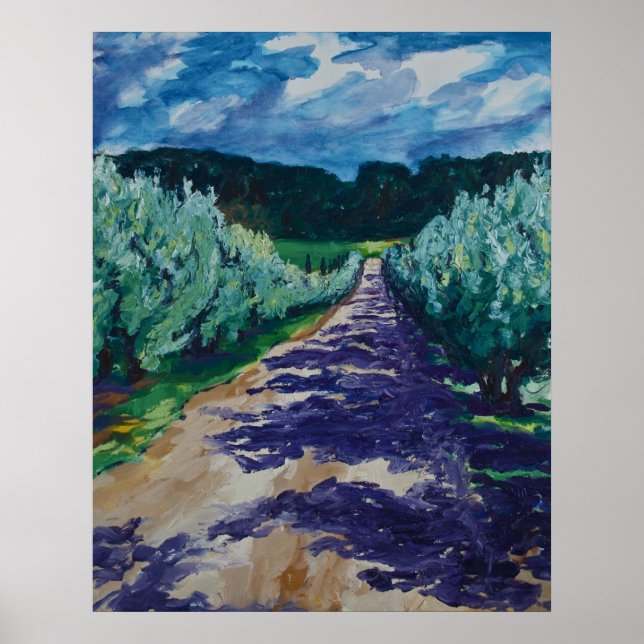 Poster le Chemin à Château Val Joanis (Frente)