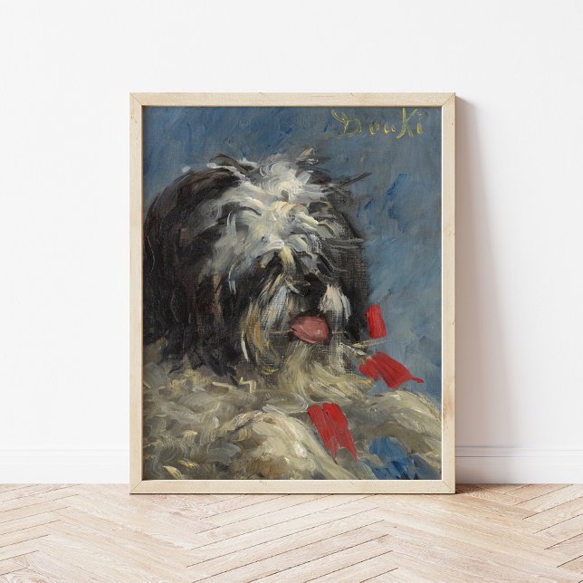 Poster Le Chien "Donki" | Édouard Manet (Criador carregado)