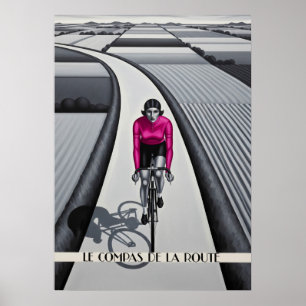 Poster LE COMPAS DE LA ROUTE (The Compass of Road)