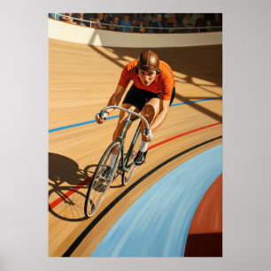 Poster LE CYCLISTE DU VÉLODROME (Ciclo de Velodrome)