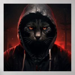 Poster Le frisson du félin