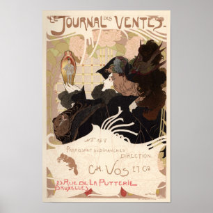 Póster Le Giro DES Ventes